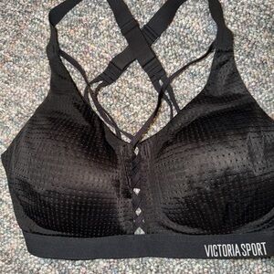 Victoria's Secret Criss Cross Black Sports Bra